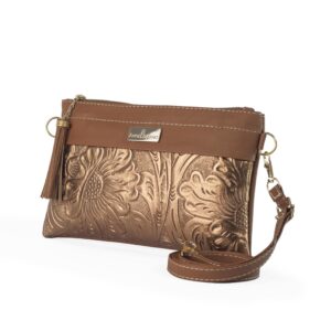 Bolso Angelozano Itzel grabado cobre